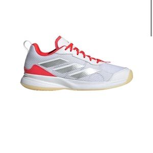Tennis Sneakers Adidas Cloud White and Lucid Red Shoes
